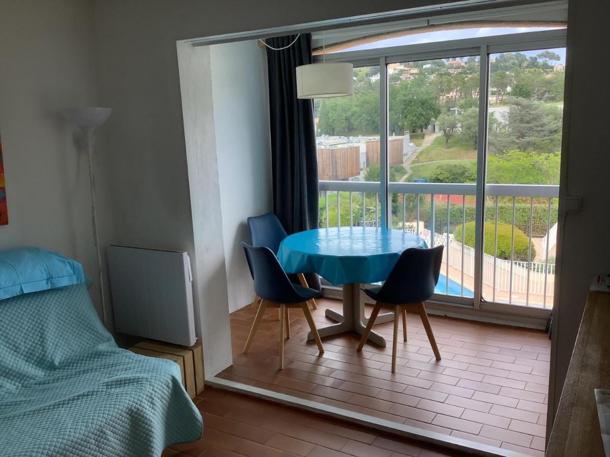 Au Calme Dans Hameau Fleuri Joli Studio 3 Pers Piscine Parking Wi-Fi Vence Eksteriør bilde